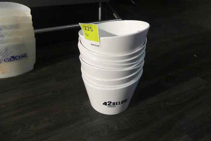 9x Grey Goose Eiskübel